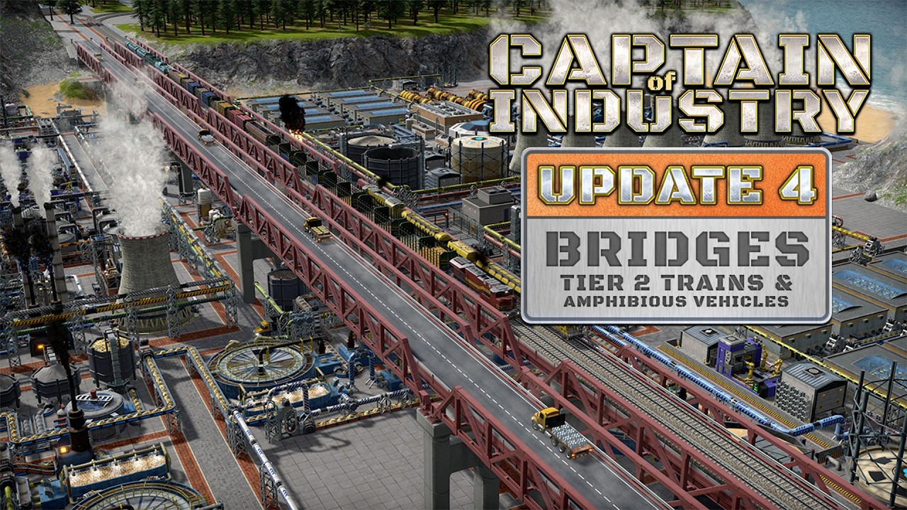 Captain of Industry - Update 4 Launch Trailer