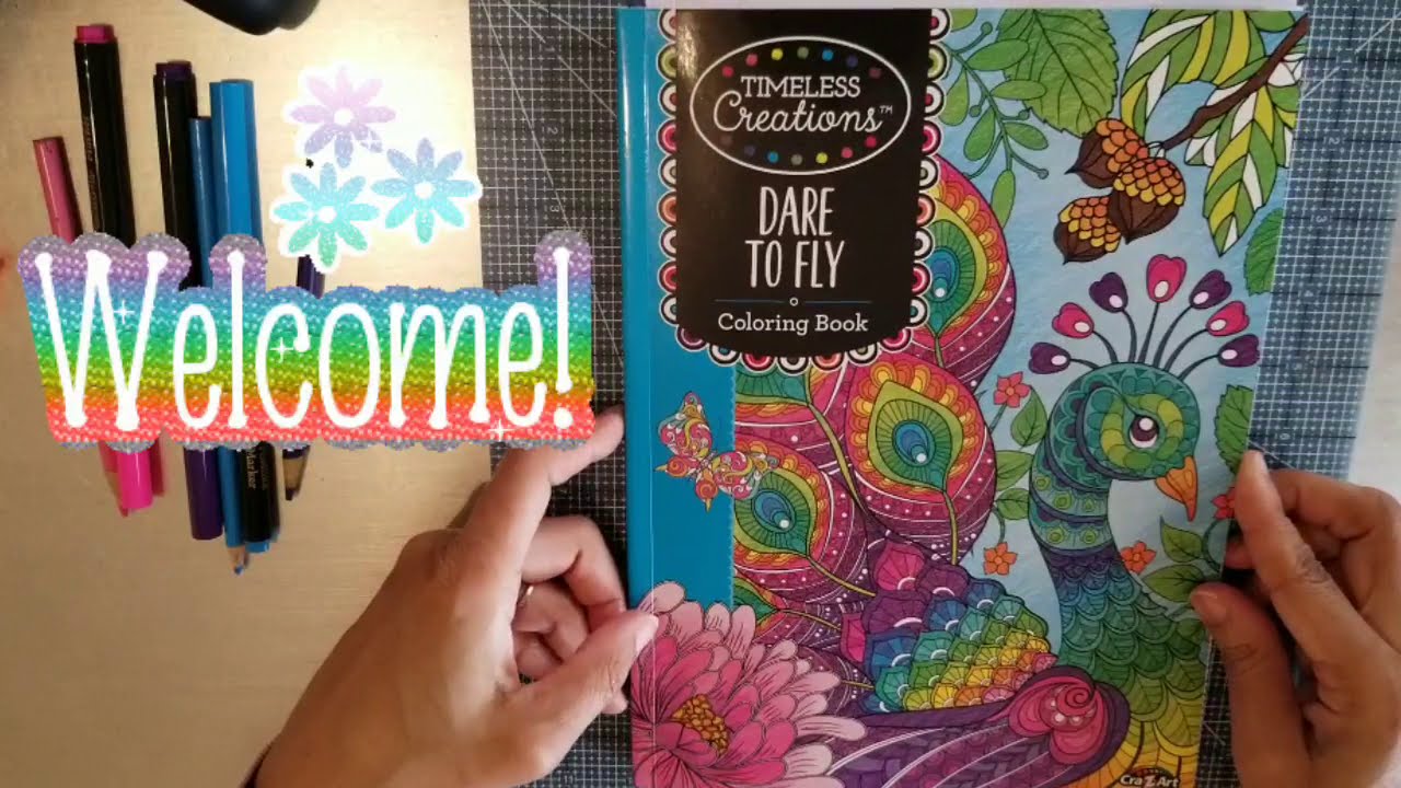 Timeless Creations Coloring Books from Cra-Z-Art 