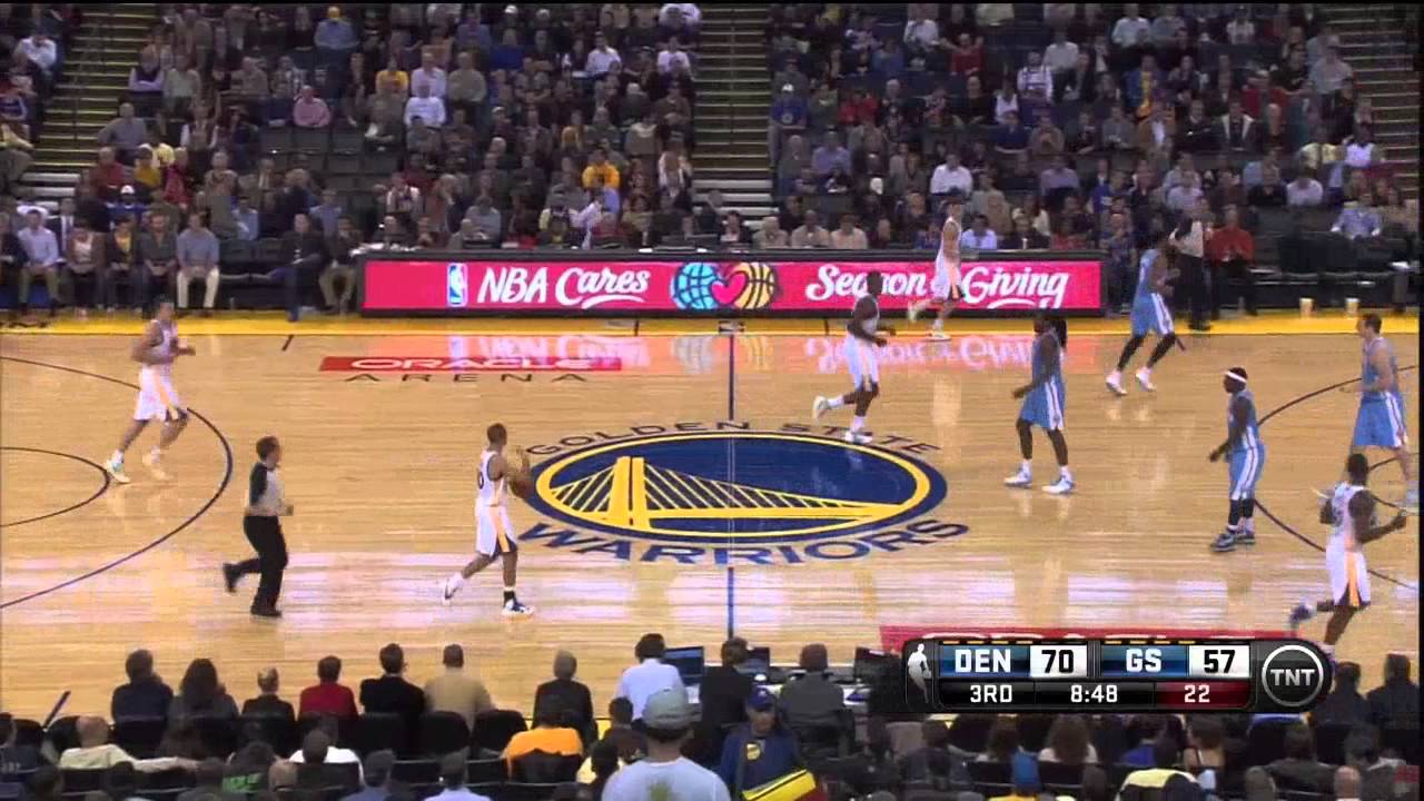nuggets warriors part ONE 112912 YouTube