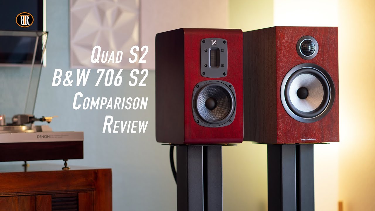 Halloween Intentie Verhuizer Quad S2 vs.B&W 706 S2 Speakers - YouTube