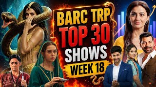 😱BARC TRP Week 18 (2026) Top 30 Shows : Pati Brahmachari, Naagin, Seher, TDSM