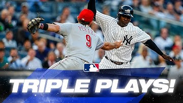 Recent MLB Triple Plays! | MLB Highlights