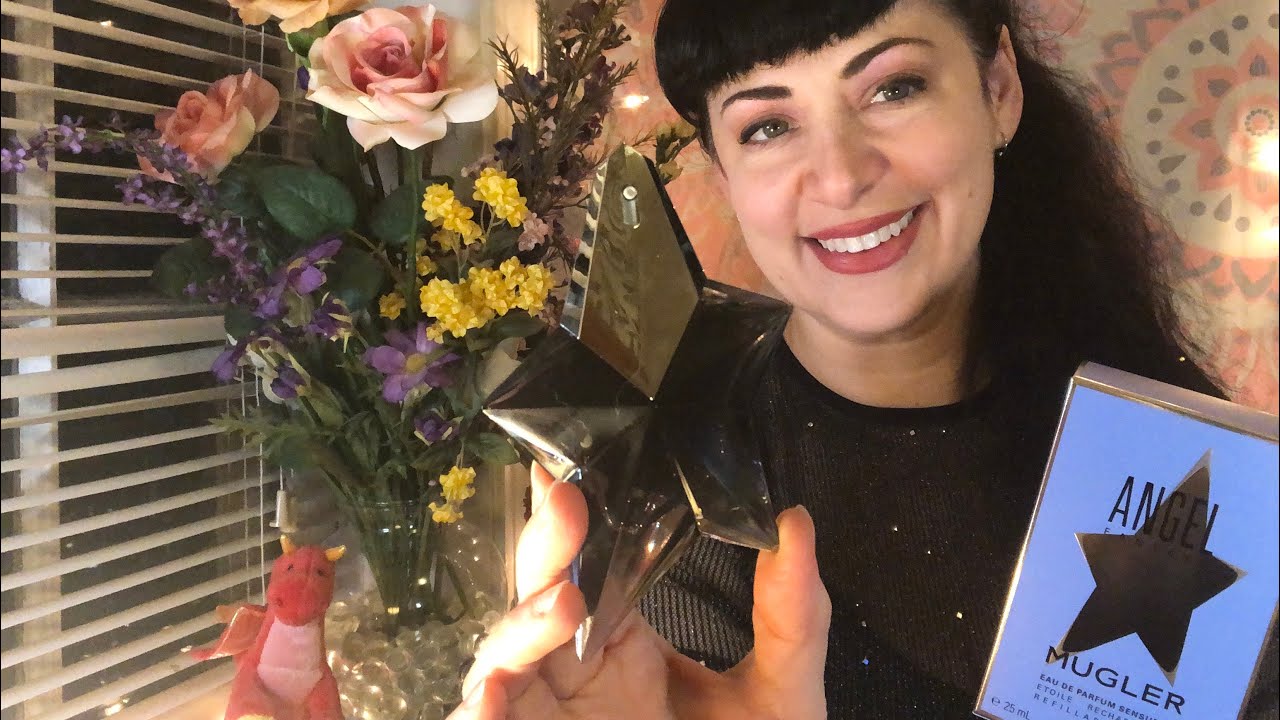 Обзор парфюма Mugler 'Angel Fantasm' EDP Sensuelle 🖤😇🌟 Восхитительный аромат кокоса и ананаса 🥥🌴🍍😎