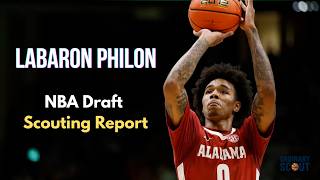 Labaron Philon NBA Draft Scouting Report | Alabama Crimson Tides