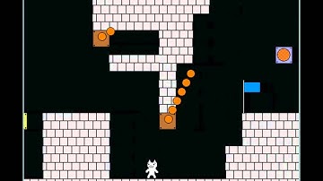 Syobon Action ALL hidden traps level 4 w/ game music