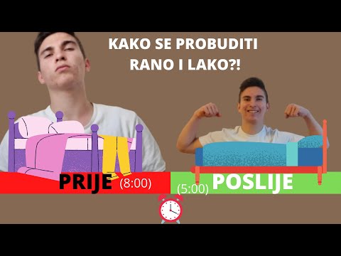 Video: Kako Se Probuditi