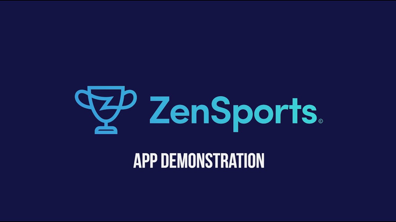 See How ZenSports Works With This App Demo YouTube