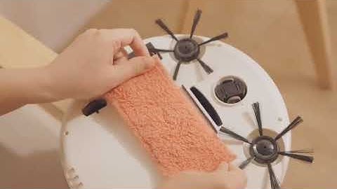 ROBOT HÚT BỤI THÔNG MINH BOWAI (3 trong 1): Quét nhà + Hút bụi + Lau nhà