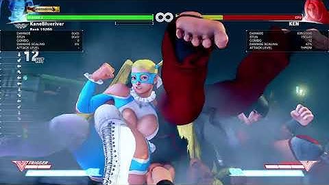 [SFV] Rainbow Mika - Corner post stun mic combo
