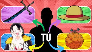 Crea tu PERSONAJE de ONE PIECE🏴‍☠️ ¿Te convertirás en el REY DE LOS PIRATAS?👒 Anime Quiz🔥