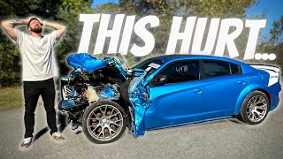 I Bought A DESTROYED Hellcat Daytona At Salvage Auction!