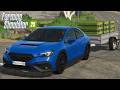 FS25 - 2022 Subaru Impreza WRX - NEW CAR MOD for Farming Simulator 2025 ROLEPLAY FS25 GAMEPLAY