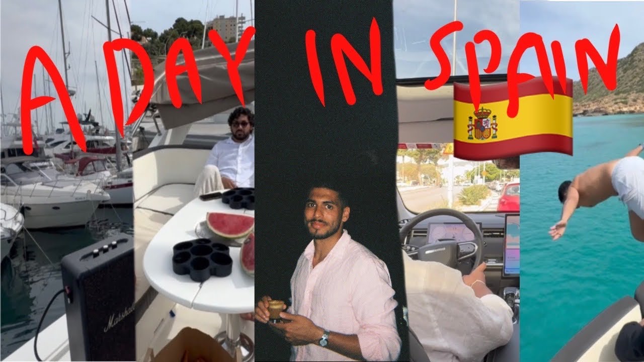 فلوق أسبانيا 🇪🇸: رحلة البوت 🛳️ 