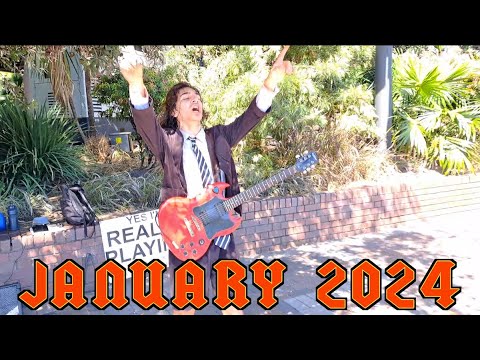 Street Performer Plays AC/DC - Boogie Man (January 2024 - PART 6) - YouTube