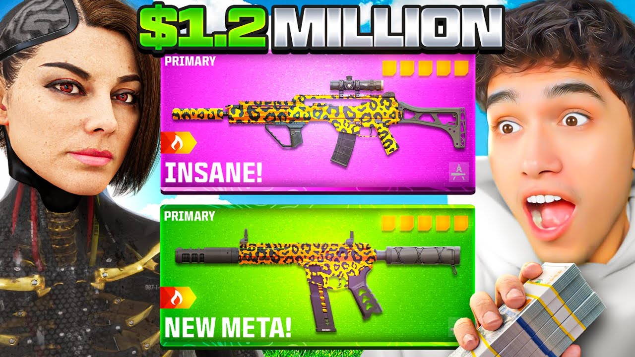 the $1,000,000 DEMON META LOADOUT on Warzone Rebirth Island - YouTube