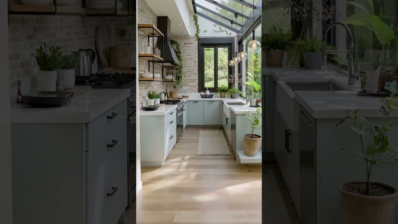 Bright Airy Kitchen Transformation Modern Home Renovation Ideas KitchenMakeover HomeDecor