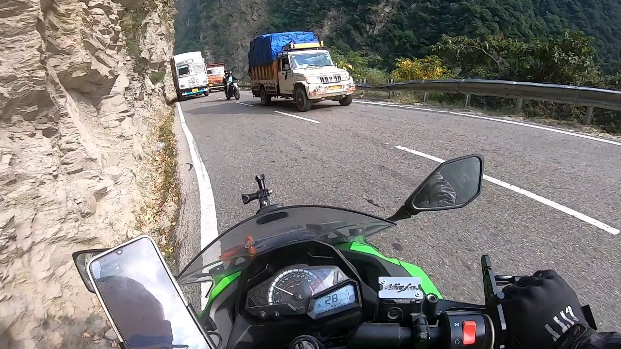 First Long Ride On My Ninja 300 | Delhi To ?💚 