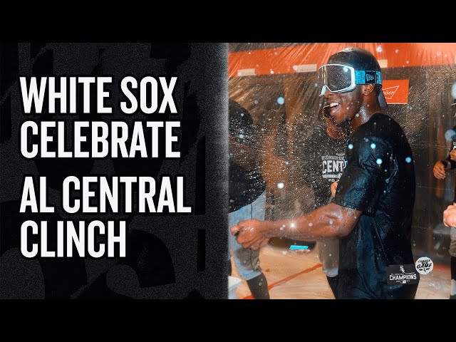 White Sox Celebrate 2021 AL Central Division Clinch! 