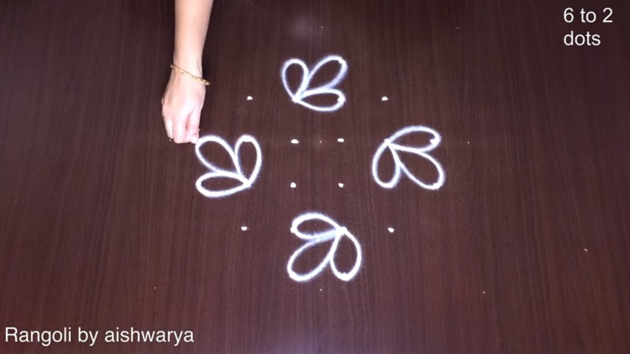 Pretty Flower Drawing Floor 6 2 2 Kolam