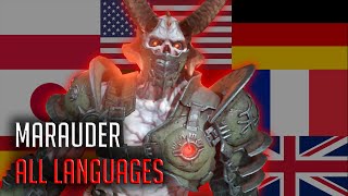 Marauder's Monologue in All Available Languages - Doom Eternal