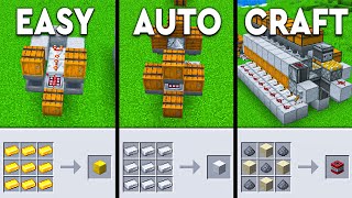 3 Easy 1.21 Auto Crafters To Make EVERY Minecraft ITEM!