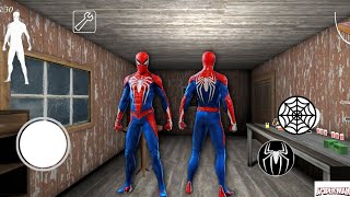 Playing as SPIDER-MAN 🕸️ in Granny 1 New House 😱 | Granny & Grandpa Chase Me! screenshot 3