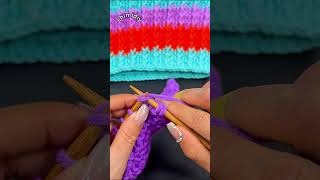 뜨개질 스카프팁🪡Knitting Scarf Tips to Share🧶Paylaşılacak Örgü Atkı İpuçları#shorts