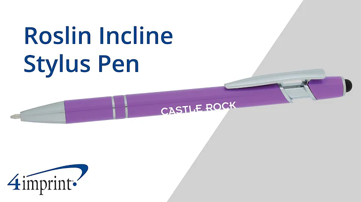 Roslin Incline Stylus Pen by 4imprint