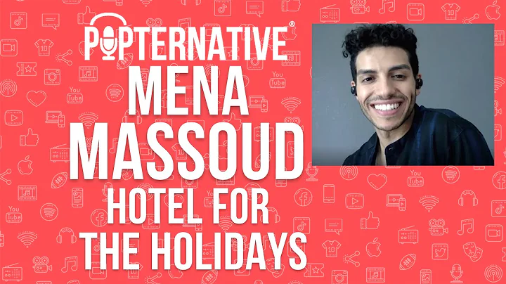 Mena Massoud talks about Hotel For The Holidays on...