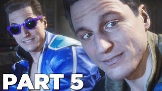 MORTAL KOMBAT 11 STORY MODE Walkthrough Gameplay Part 5 - JOHNNY CAGE (MK11)
