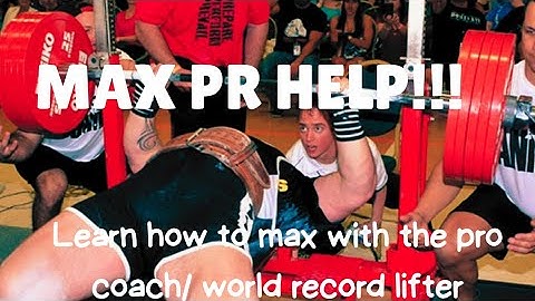 The Right Way to Test Your Max — Wenning’s World-Champion Method