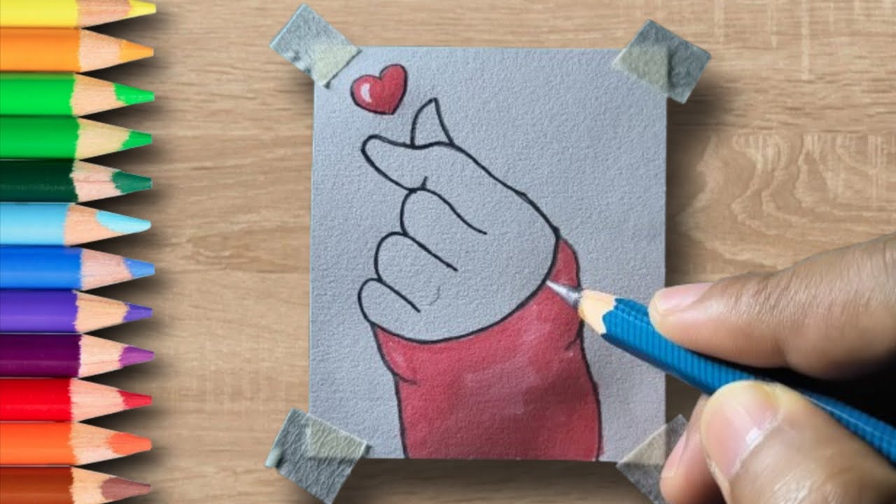 "Master the Art of a Perfect Finger Heart – Simple Steps to Show Love & Creativity!"