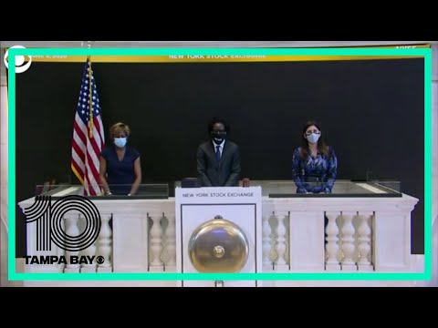 NYSE moment of