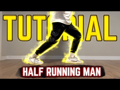 SHUFFLE TUTORIAL BASIC HOW TO SHUFFLE Easy Steps for Beginners RUNNING MAN HALF RUNNING MAN