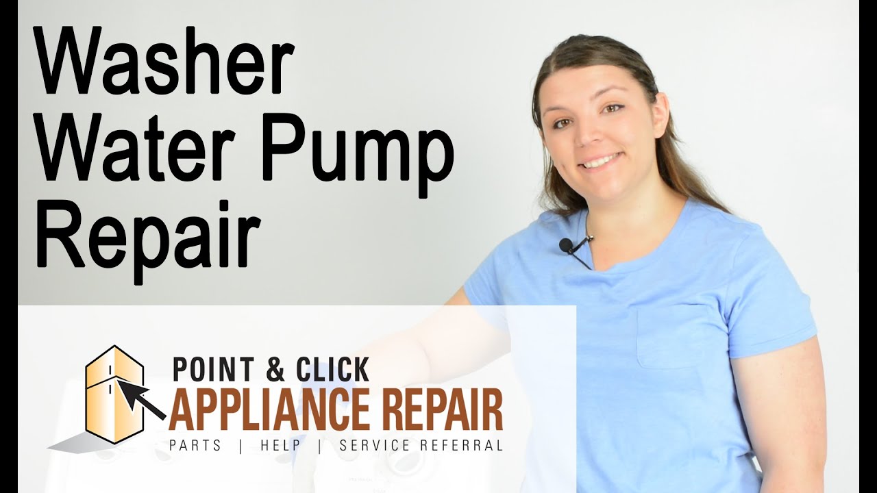 WP3363394 - Replacing Washer Water Pump - 3363394, 3352492, PS342434