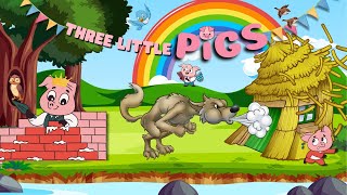 Three Little Pigs | Bedtime Stories Nightmare | Kids Animated Stories | English Fairy Tale