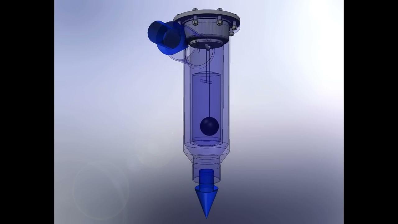 Shut off valve for shutting off the gas phase in the flow YouTube