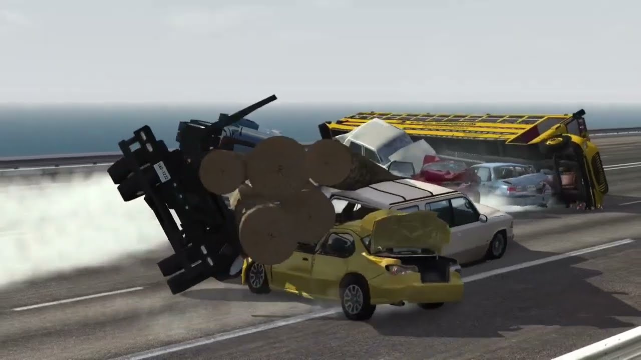 beamng drive trunk vs car #2