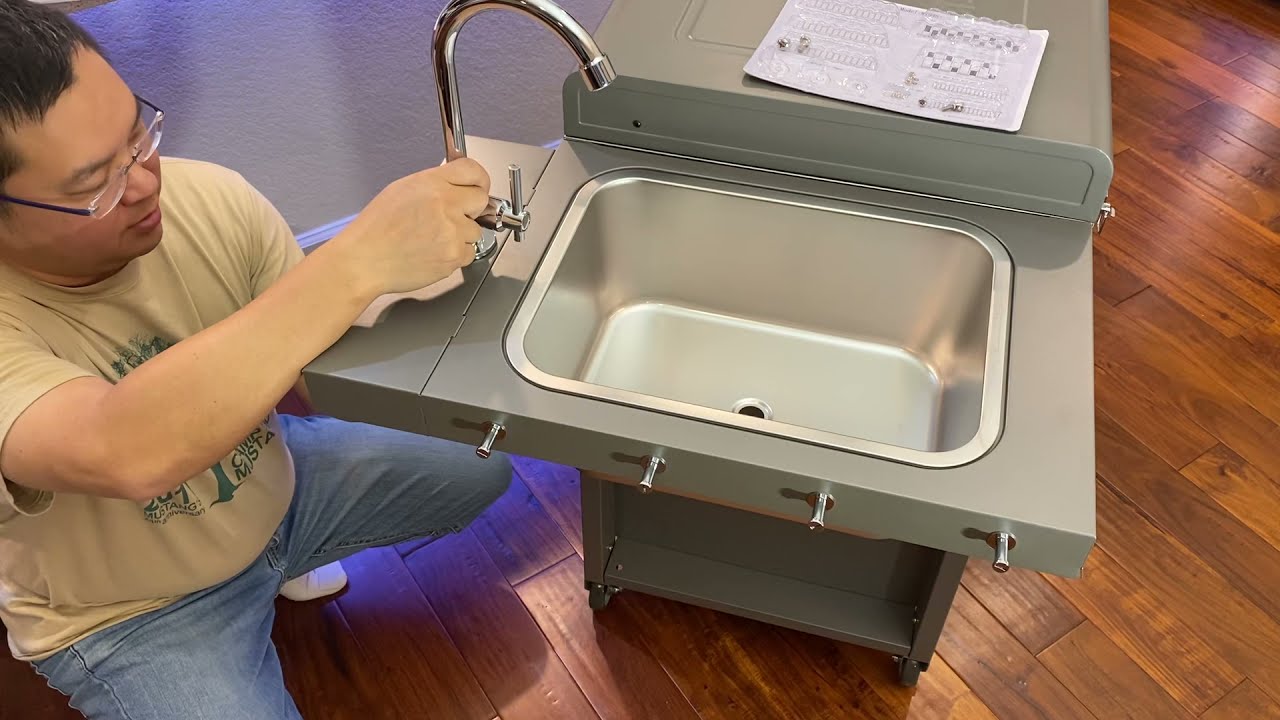 Blackstone storage and prep cart assembly Part 3 of 3 YouTube