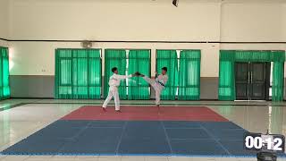 Nur Arjuna Diaz Syahputra, Taekwondo Tuban, Speed Kicking, Junior