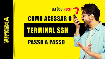 Como acessar a área de hospedagem por SSH - Passo a Passo