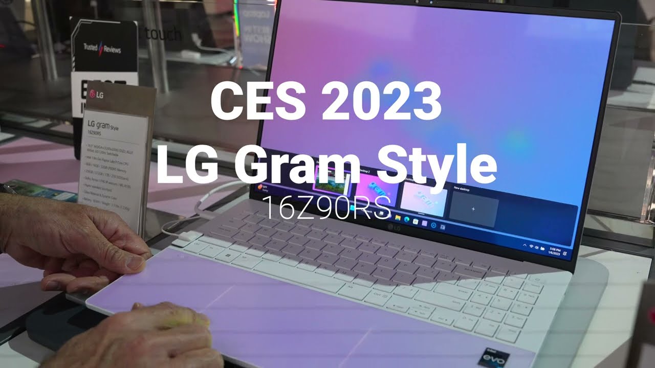 video Ноутбук LG Gram Style 16Z90RS