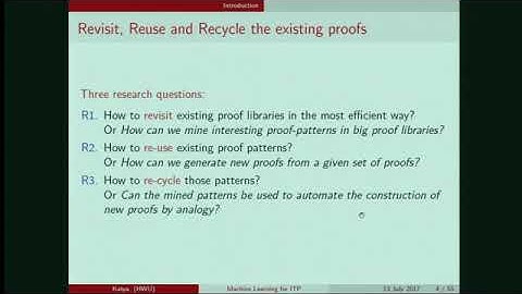 Dr. Ekaterina Komendantskaya | Machine Learning for Interactive Theorem Proving: Revisit,