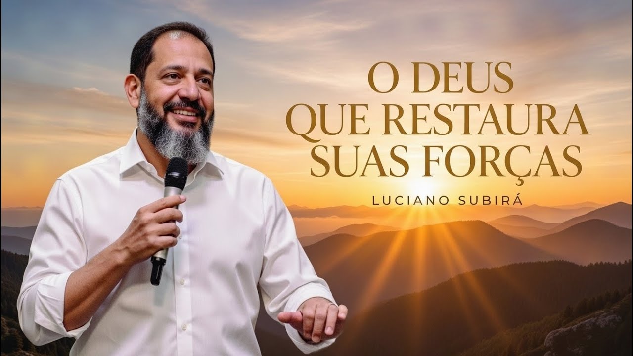 O DEUS QUE RESTAURA SUAS FORÇAS - LUCIANO SUBIRÁ