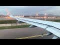 Lufthansa a320n morning take off from ath