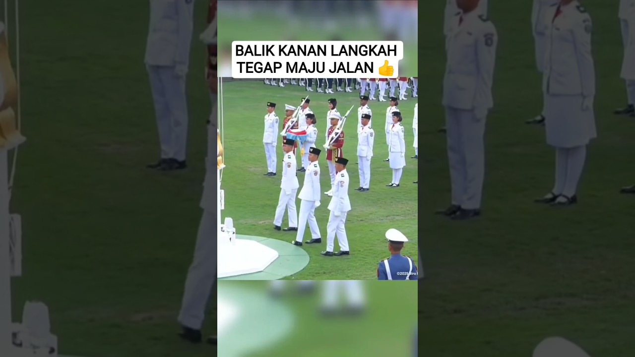 BALIK KANAN LANGKAH TEGAP PASKIBRA ‼️