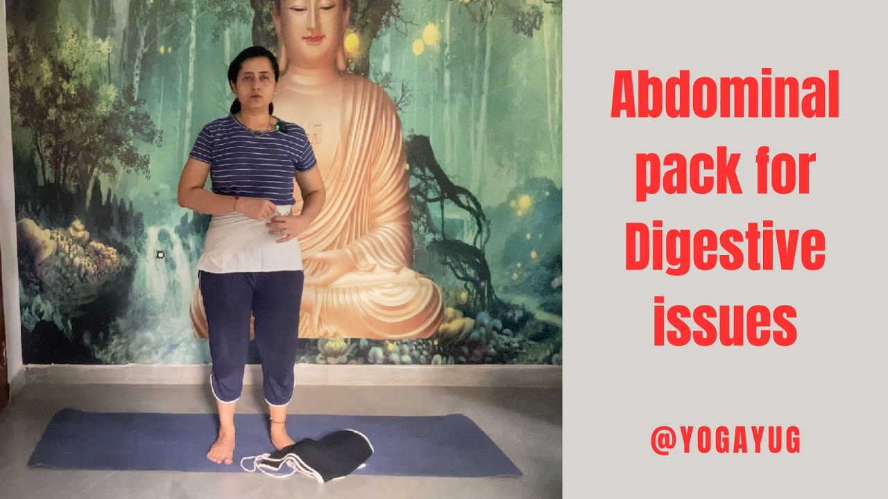 Abdominal pack II पेट की बीमारी से मुक्ति II पेट की पट्टी लगाने की विधि व लाभ YouTube