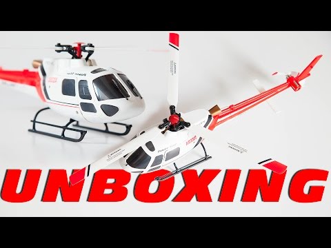 WLToys V931 AS350 3D Helicopter / XK K123 - UNBOXING - YouTube