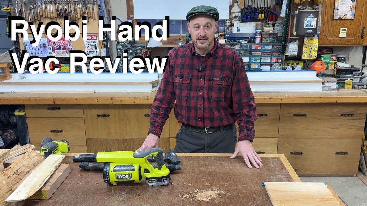 Обзор бесщеточного ручного пылесоса Ryobi 18V ONE+ HP для строительных площадок.