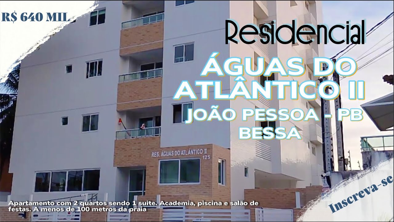 (83) 99913-8657 Morar a 100m da Praia no Bessa? Veja esse Apartamento!